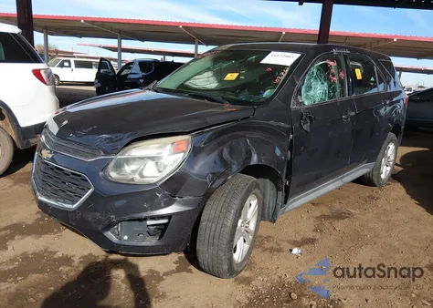 2016 Chevrolet Equinox Ls z USA, uszkodzony, nr VIN 2GNALBEK7G6112191